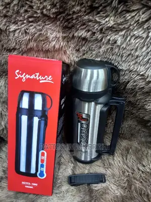 Signature Stainless Steel Unbreakable Vacuum Flask 1.8L