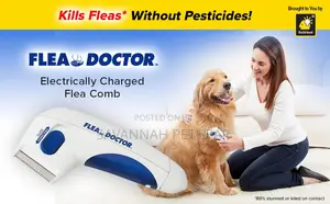 Flea Doctor Electric Flea Comb For Dogs & Cats