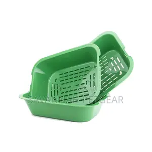 Self Sifting Cat Litter Box