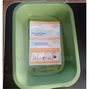 Self Sifting Cat Litter Box
