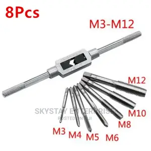 8pcs Tap Set M3-M12