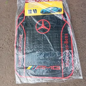 Mercedes Benz Red Branded Mats