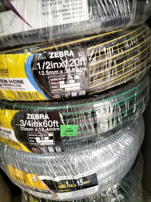 3/4 Inch Zebra Hose Pipe by 60 Ft
