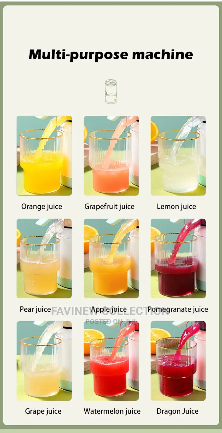 Portable Electric Juicer