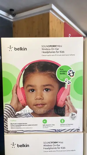 Belkin Sound Form Mini Wireless on-Ear Headphones for Kids