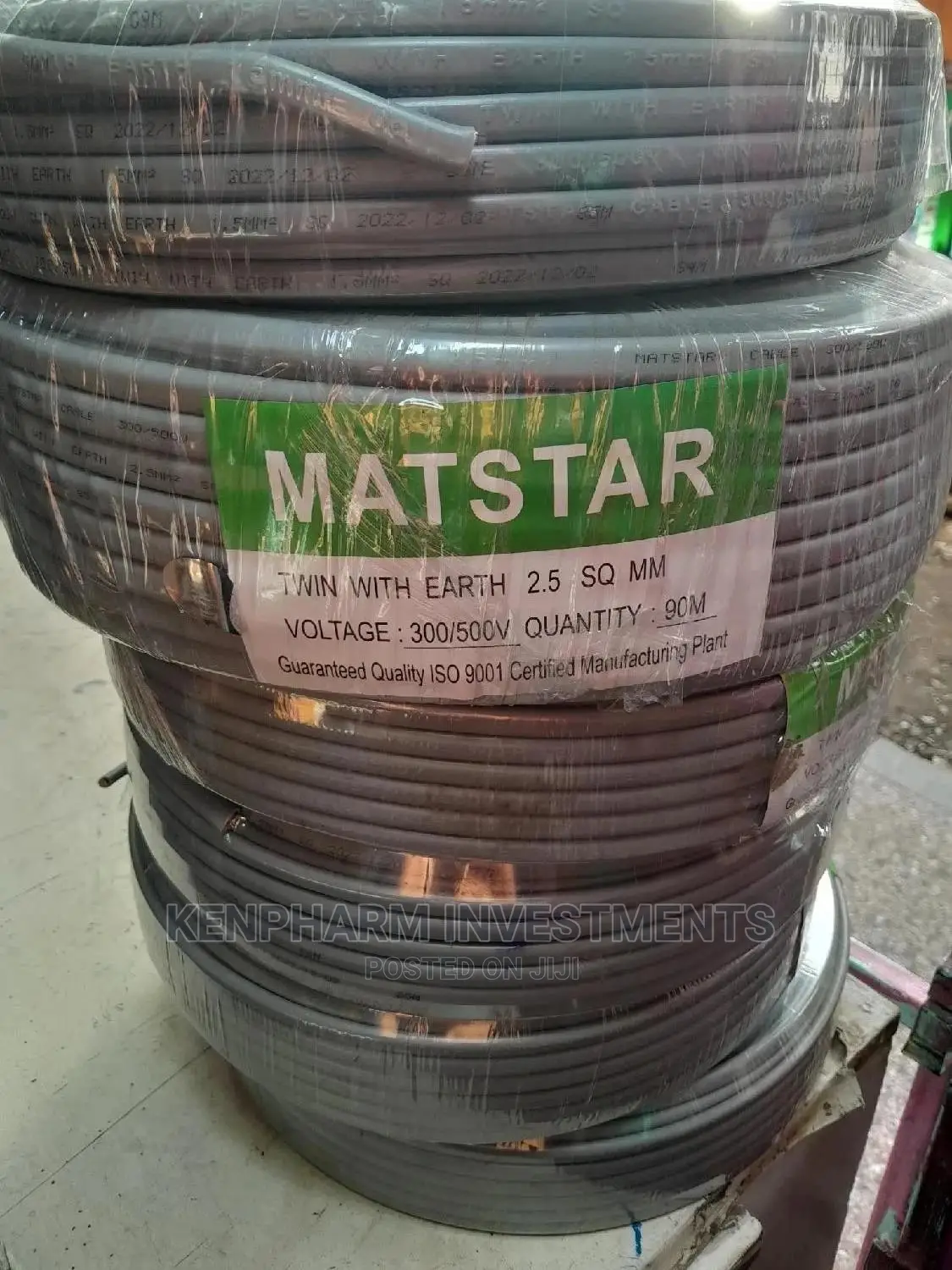 2.5mm Twin With Earth Matstar Electrical Cable