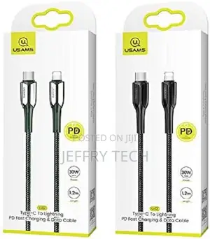 USB Usams USAMS Cabo De Prazer U42 USB-C on Lightning 30W PD