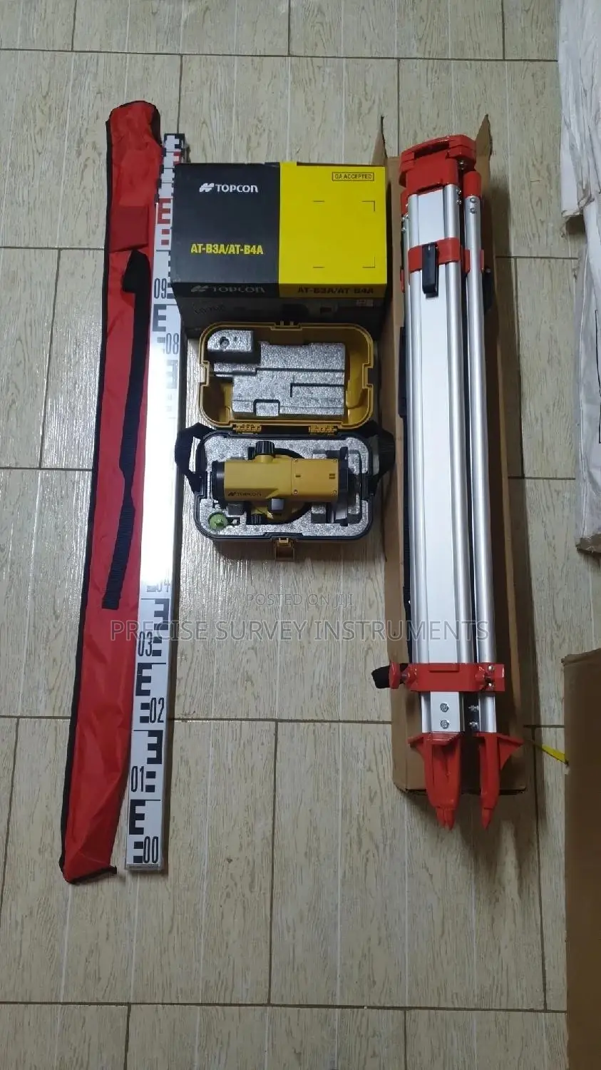 Topcon Dumpy Level Machine Set