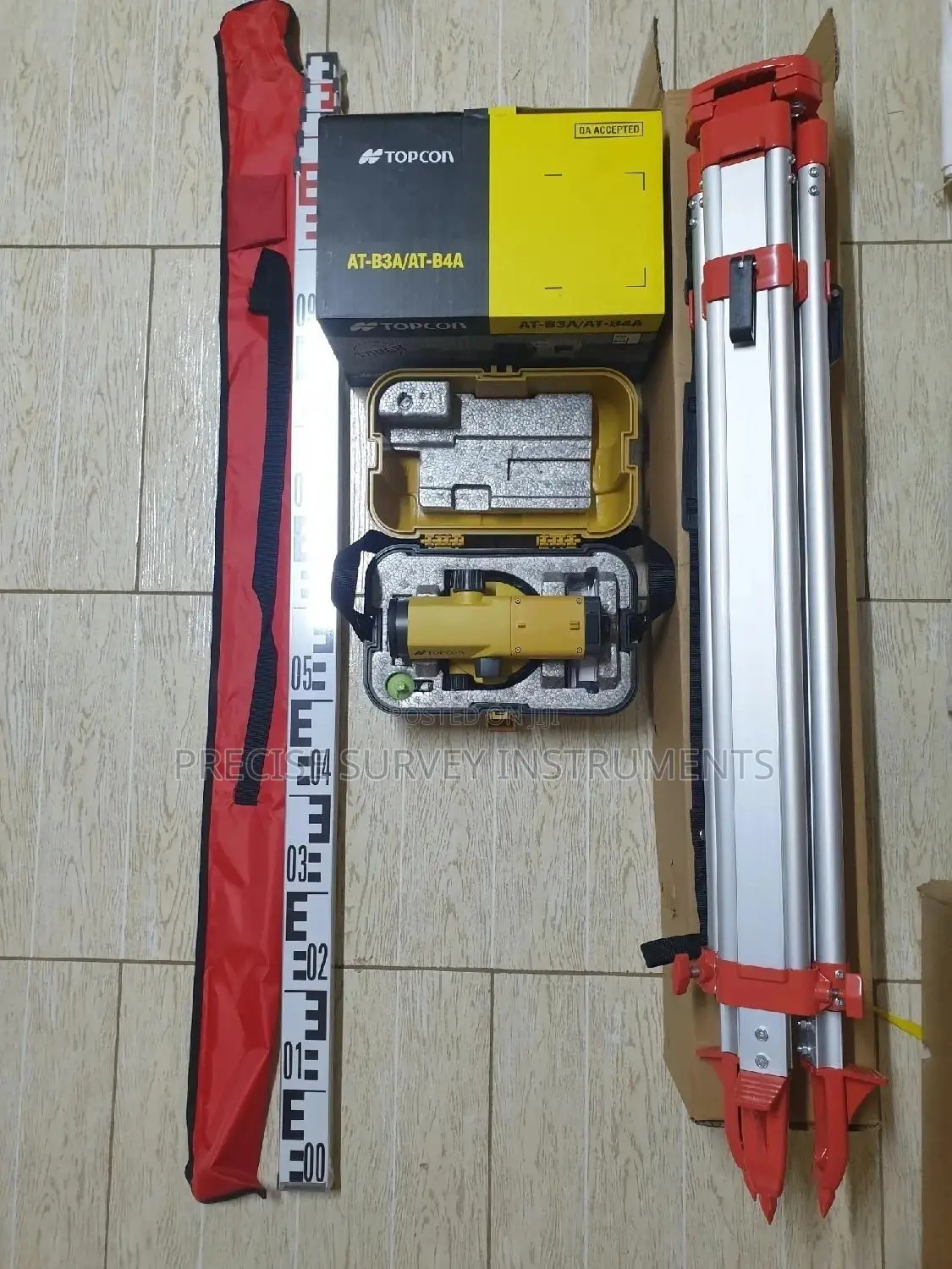 Topcon at B4a Dumpy Levels (Complete Set)
