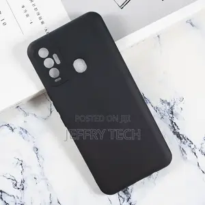Black TPU Shell Cover for TECNO CAMON 18i - Silicone Case