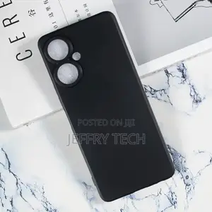 Black TPU Shell Cover for TECNO CAMON 19 PRO 5G - Silicone C