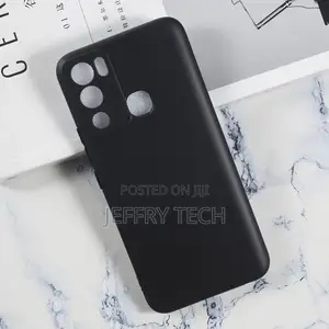 Black TPU Shell Cover for INFINIX HOT 12i - Silicone Case