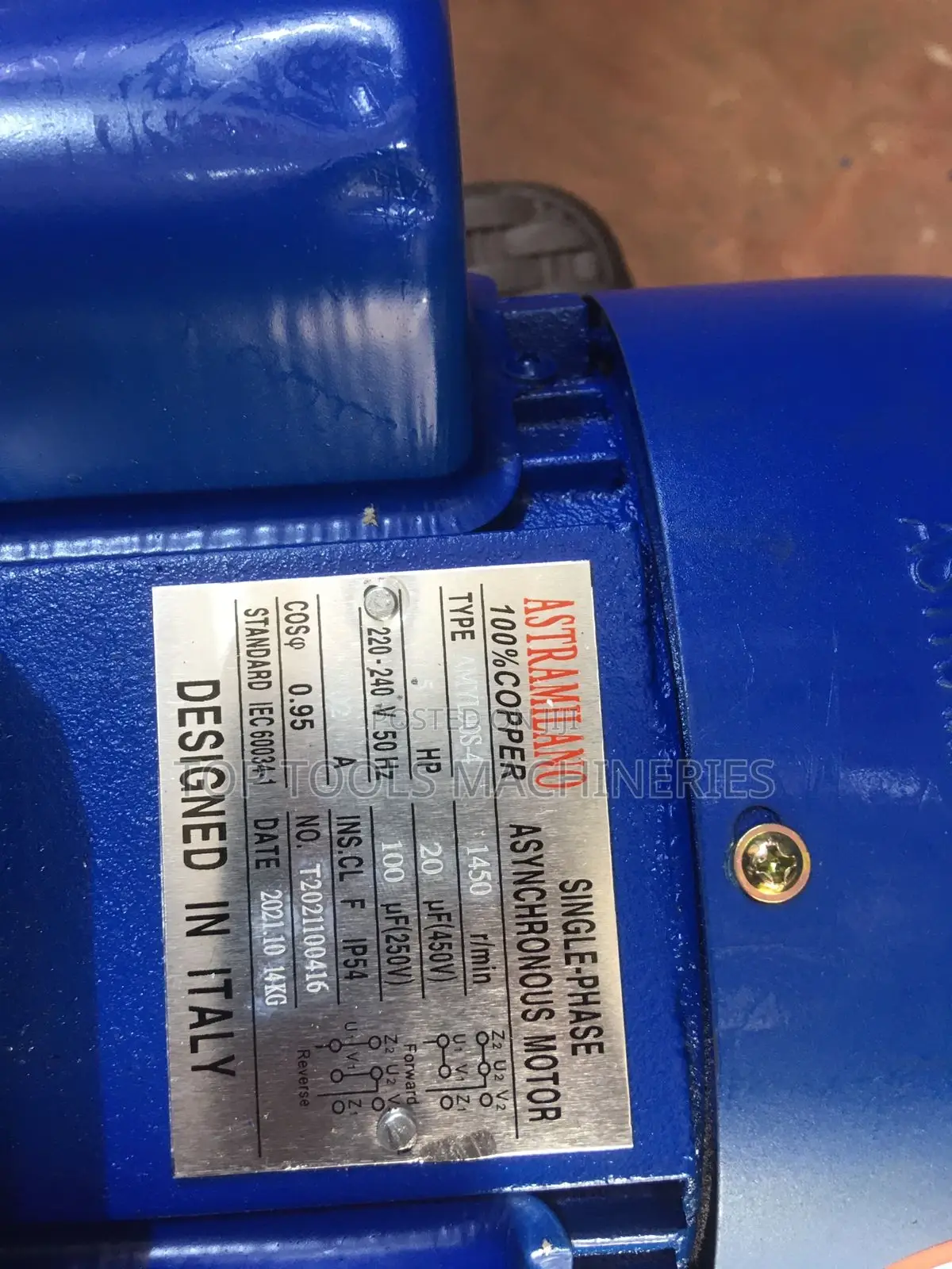 Astramilano Single Phase Electric Motor