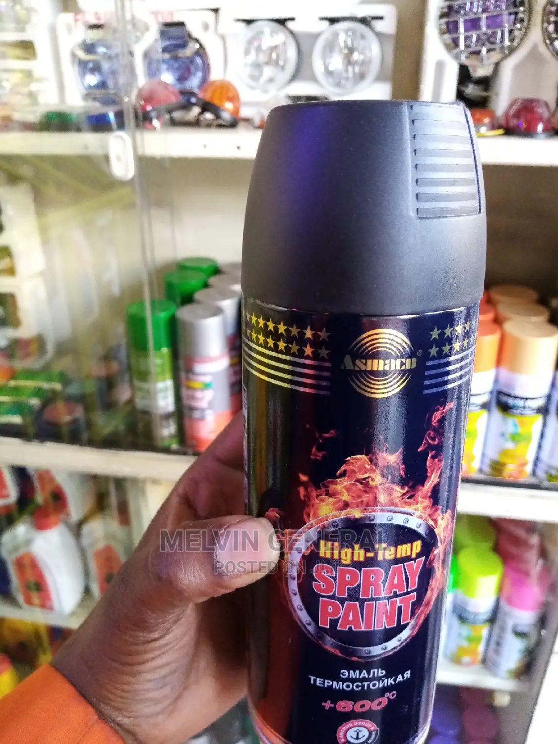 Spraypaint Hightemperature