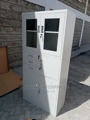 Imported Metallic Filling Cabinet 4 Door and Safe
