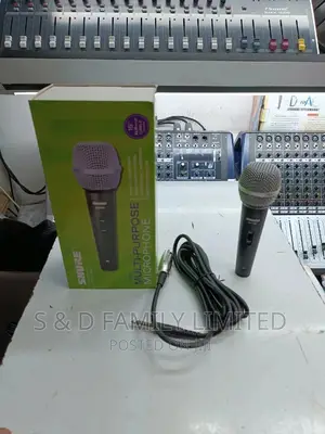 Quality Shure Wire Microphones