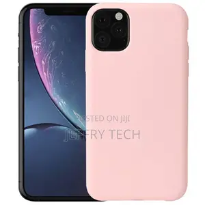 iPhone 11 Case Cover Pink Silicone Back Shockproof Phone Lu