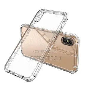 iPhone X / XS Straight Edge Dual Bone-Bits Shockproof TPU Cl
