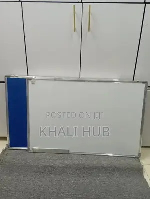 Noticeboard Whiteboard Same Size.