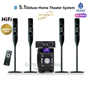 Nunix NU-9090B Deluxe Home Theatre System 5.1 CH -30000w