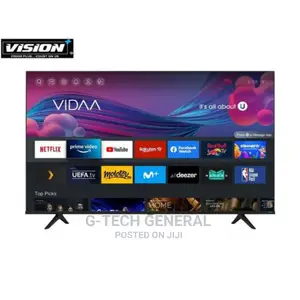 Vision Plus 40" Smart Tv, USB HDMI Port Netflix,Youtube