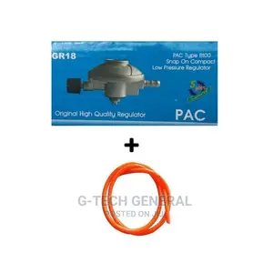 Pac 6kg Gas Regulator Plus FREE Gas Delivery Hose Pipe