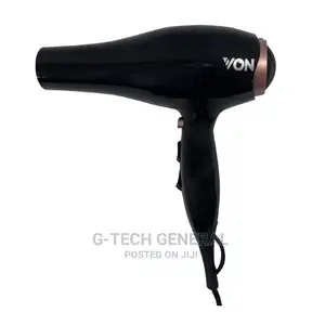 VON Powerful Hair Blow Dryer With Removable Filter+Comb