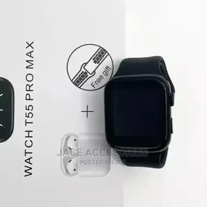 T55 Pro Max Smartwatch+Free Earbuds