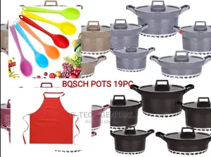 Bosch 19pcs Nonstick Granite Heavy Duty Cooking Pots