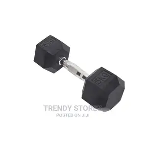 5kg Hexagon Chrome Plated Handle Dumbell