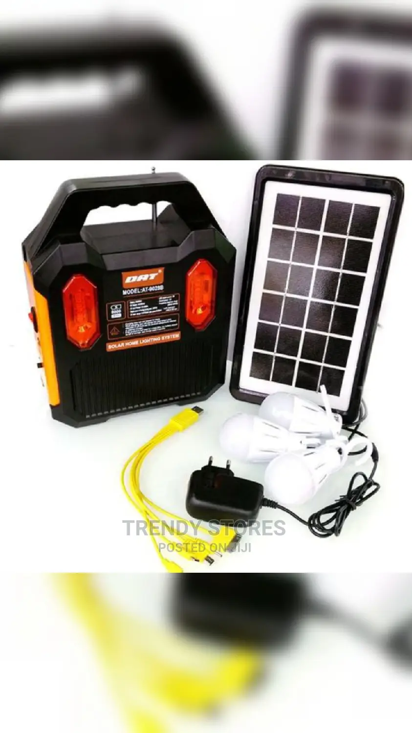 Dat 3 Bulb Solar Lighting System