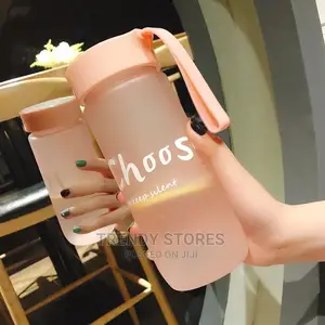550ml Cute and Simple Frosted Plastic