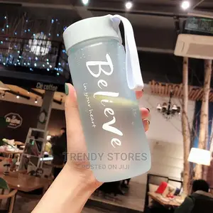 550ml Cute and Simple Frosted Plastic