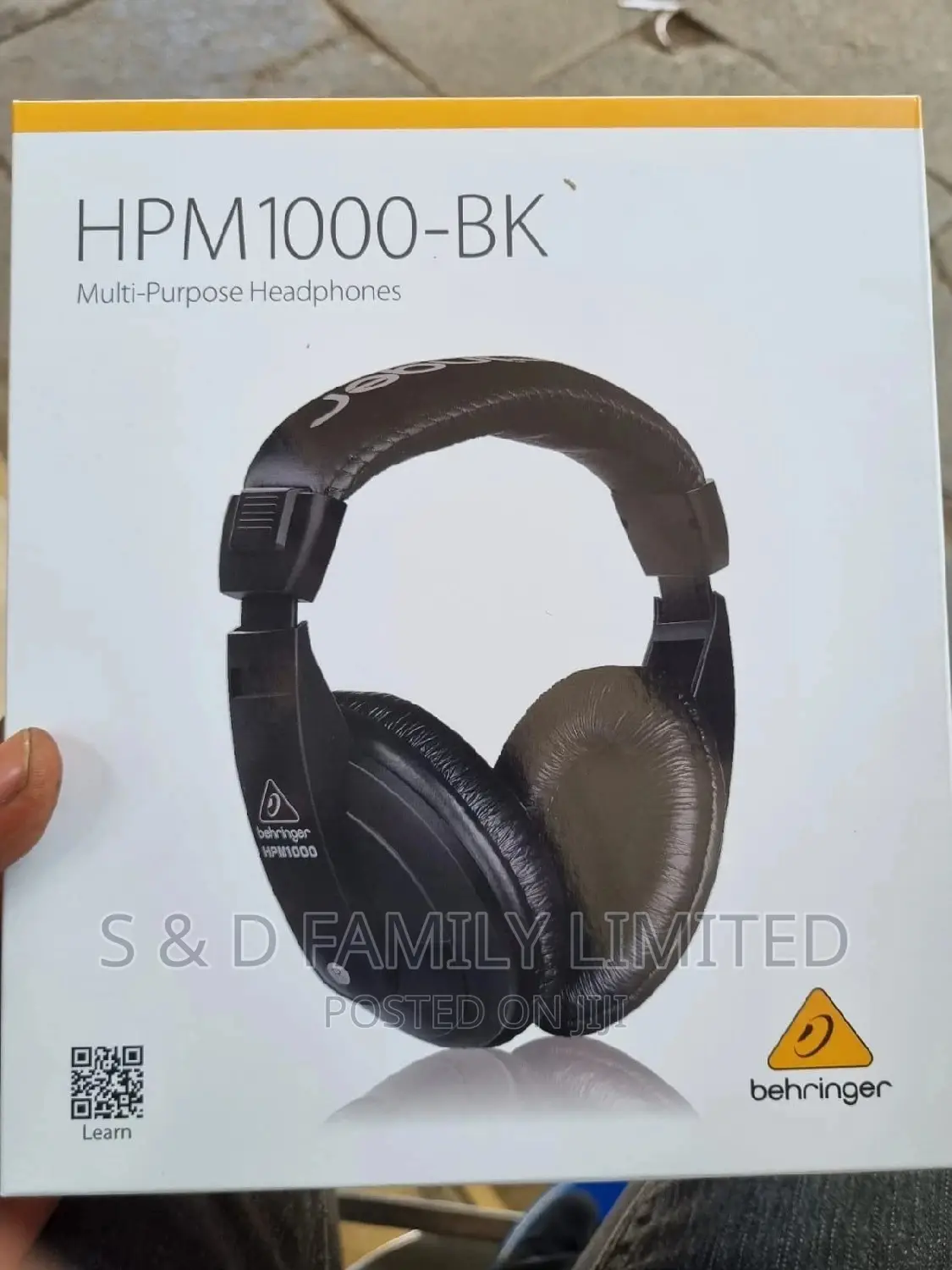 Behringer HPM1000-BK Multi-Purpose Headphones