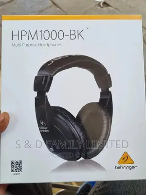 Behringer HPM1000-BK Multi-Purpose Headphones