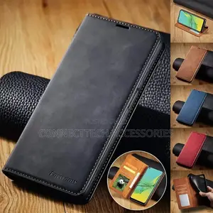 Samsung S23 Ultra Leather Flip Case