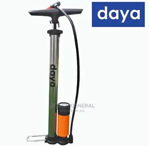Bicycle Pump With Pressure Gauge