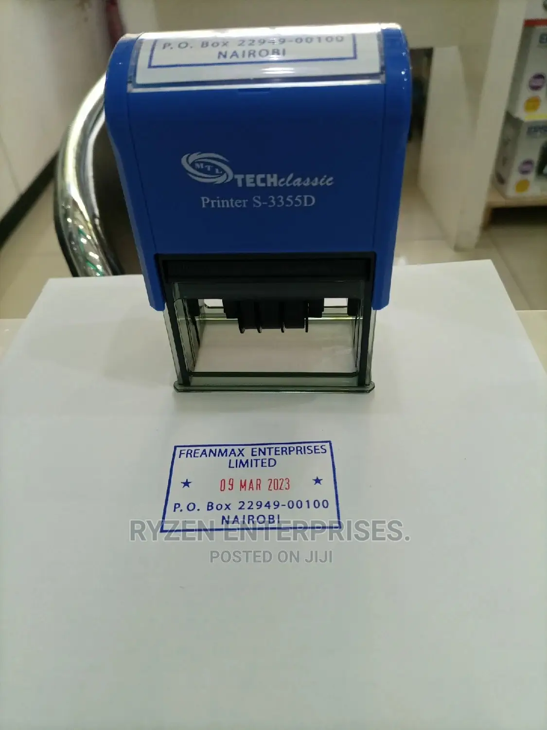 STAMP Self Inking With Date
