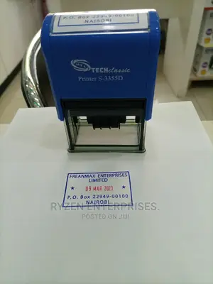 STAMP Self Inking With Date