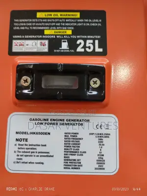 Hisaki 6kva Power Generator