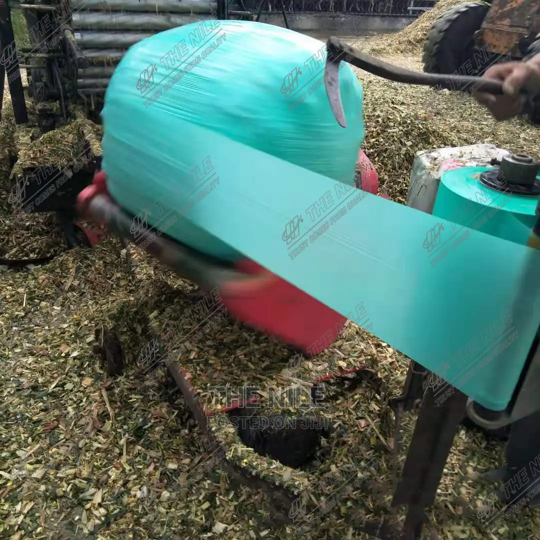Corn Straw Baler Green Storage Baling Machine