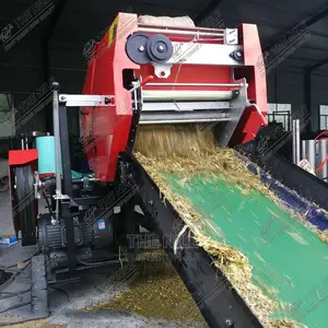 Dry and Wet Straw Crushing Baling Machine Pick Up Baling Mac
