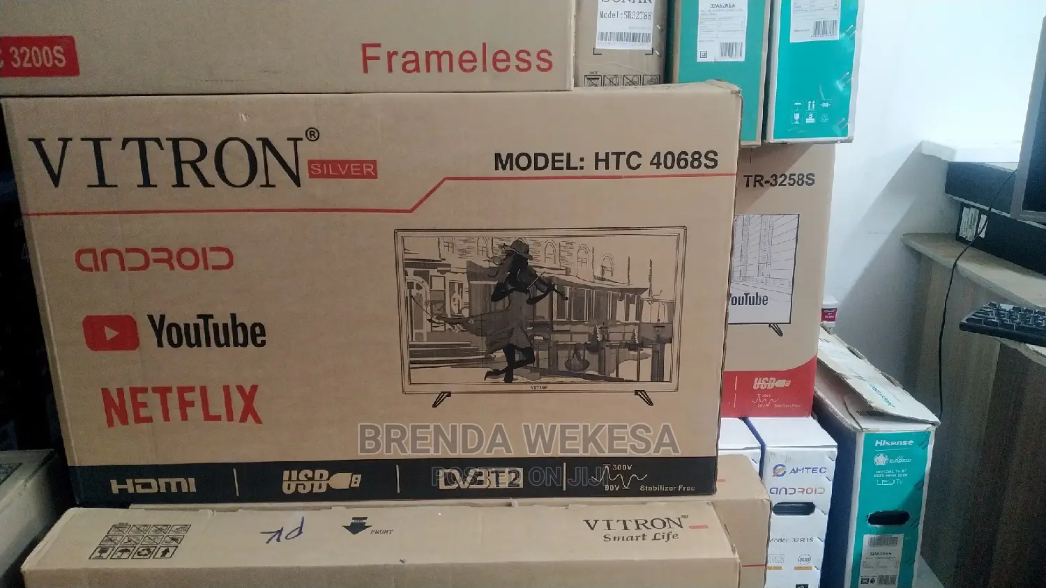 Vitron 40′′ Smart Android Tv