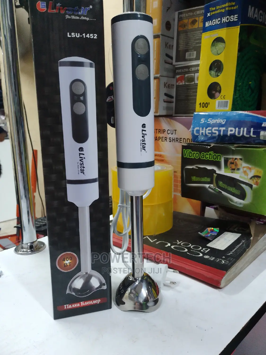 Livstar Hand Blender ;400 Watts
