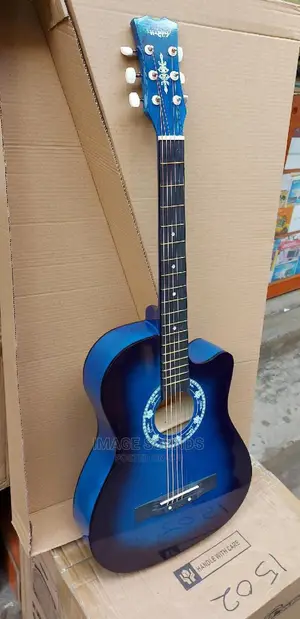 Guitar Acoustic 38" Blue