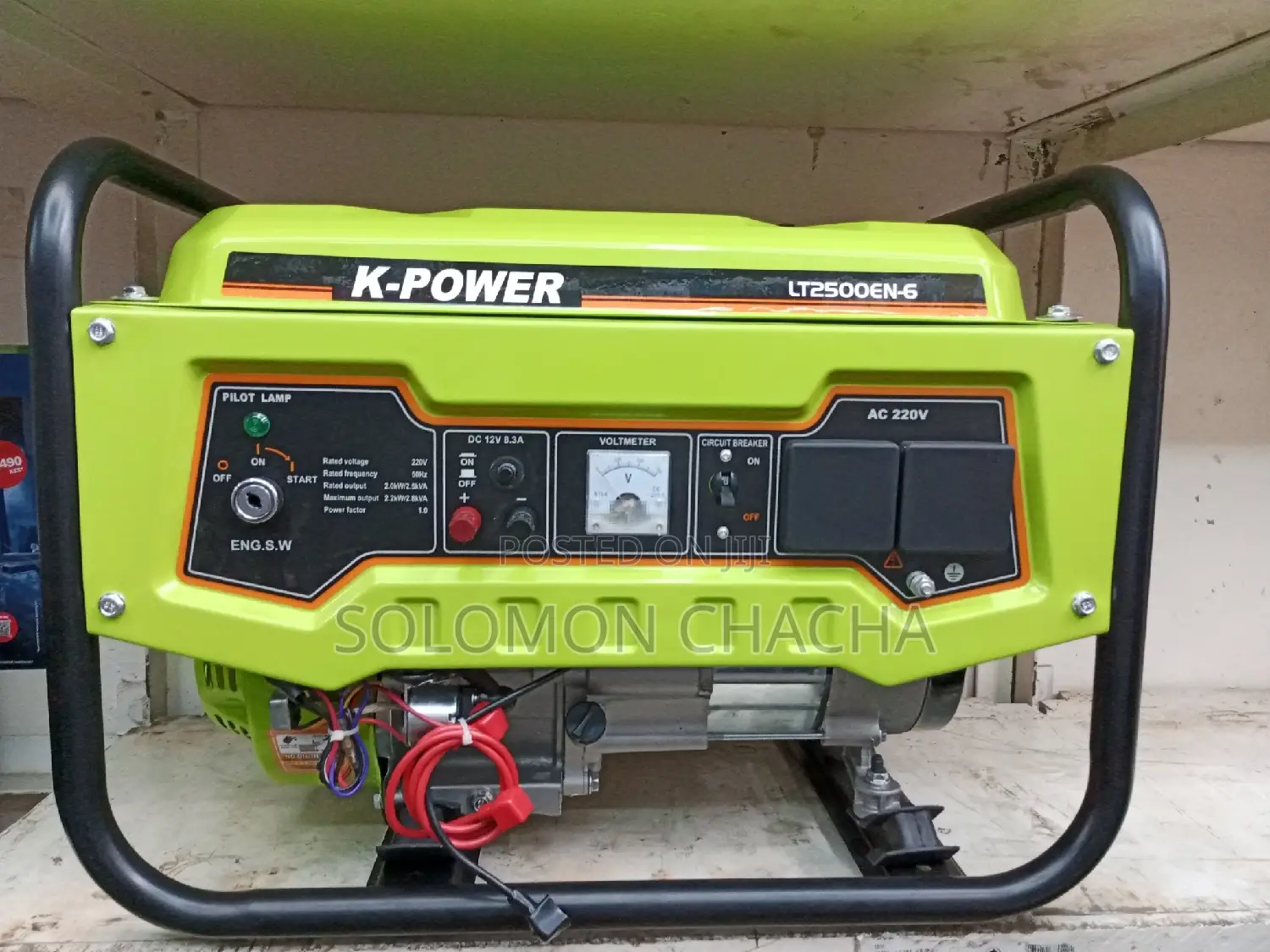 K-Power 2.5kva Keystart Generator Gasoline