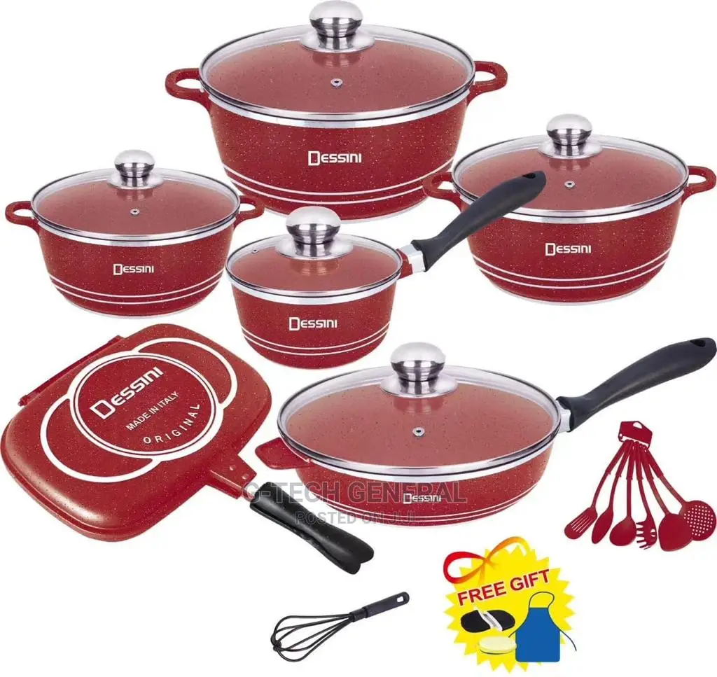 Dessini 23 Pcs Cookware Set Non Stick