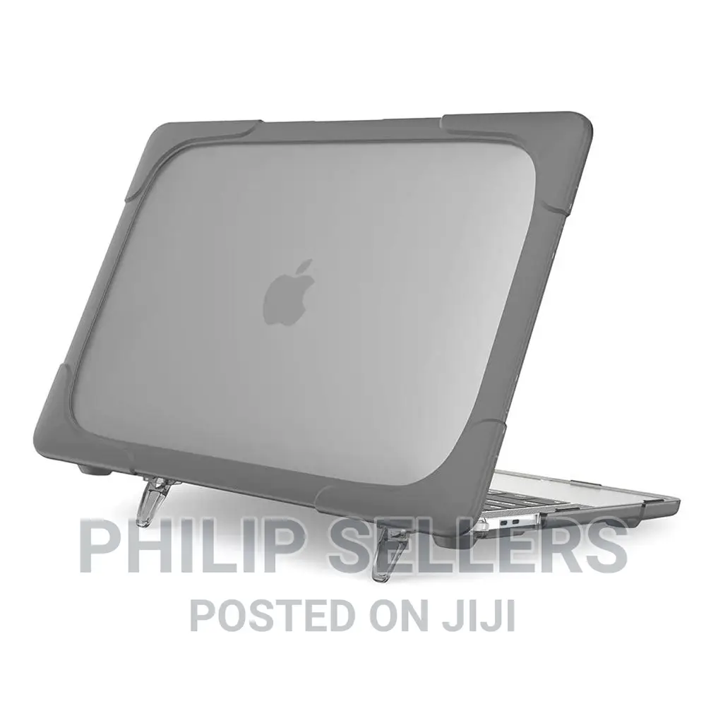 , Heavy Duty Hard Shell Case With Foldable Stand for Apple M