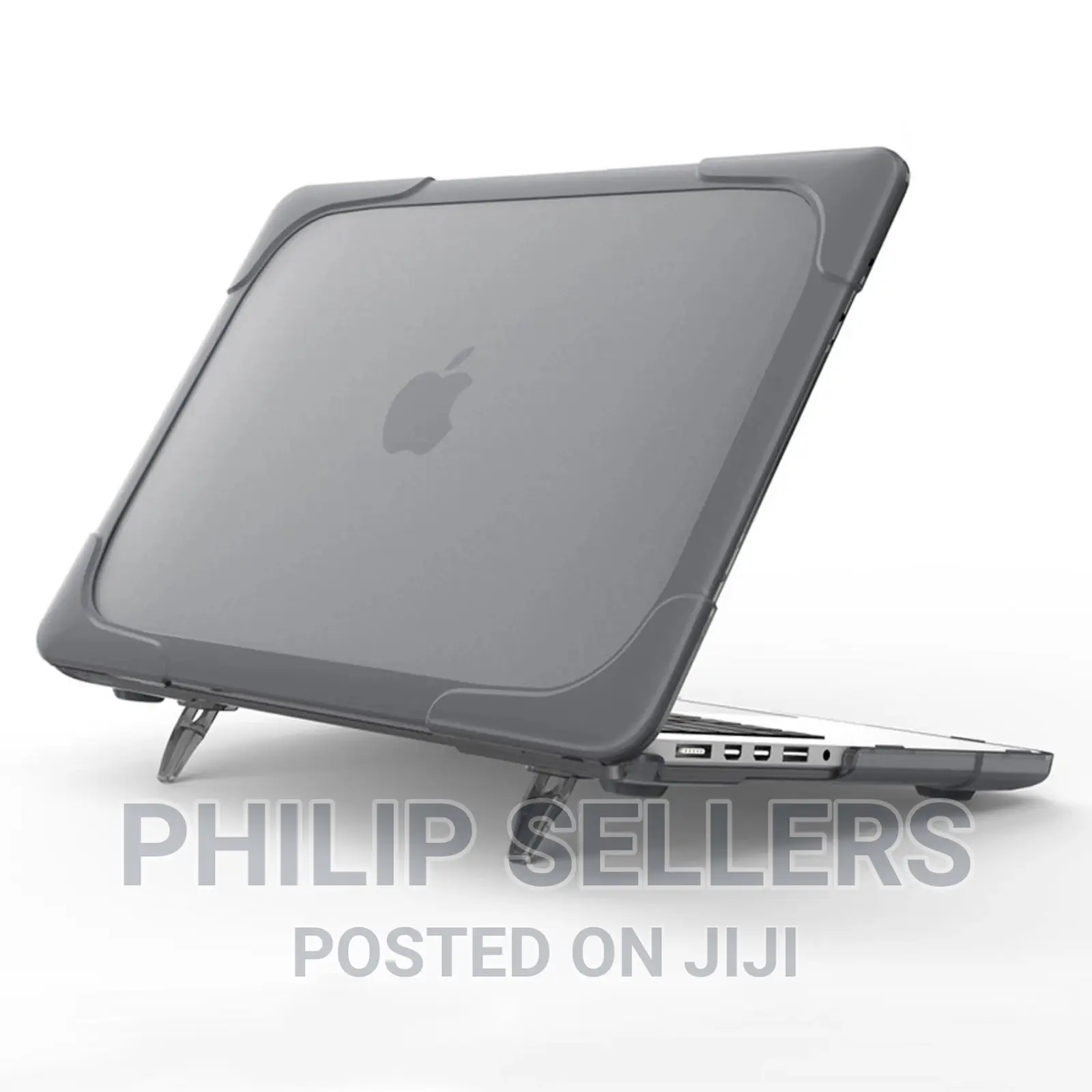 , Heavy Duty Hard Shell Case With Foldable Stand for Apple M