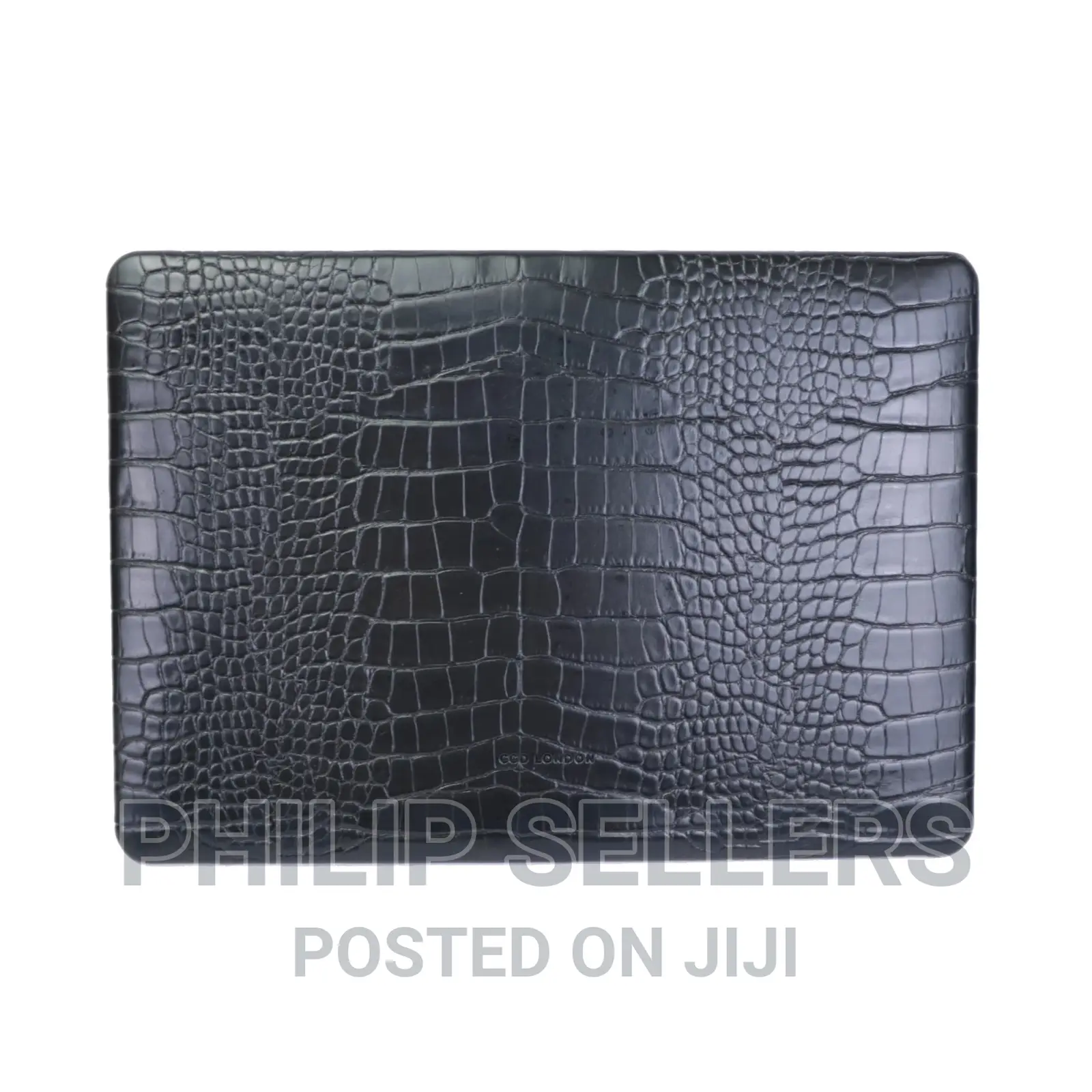 New Design Custom PU Crocodile Embossed Leather Hard Shell B